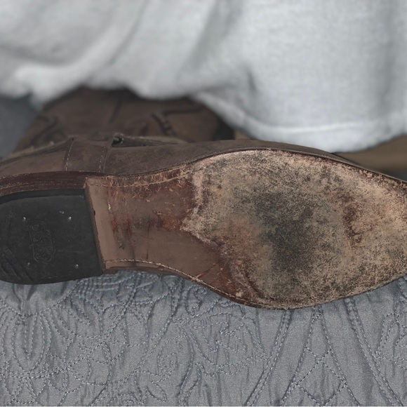 western style  leather boots - Picture 3 of 15